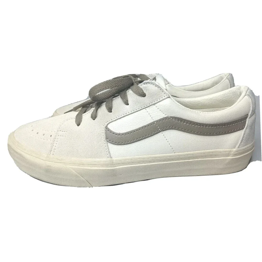 VANS SK8 Low  Skate Shoes Men's Size 10.5 Beige Sneakers